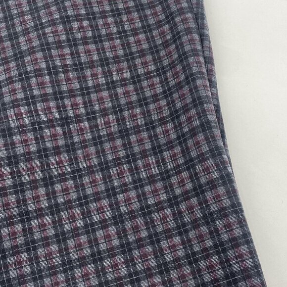KUT From The Kloth Women's Size 10S Skinny Ponte Pants Size 10 Short Plaid - Picture 5 of 12